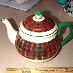 Porcelain teapot